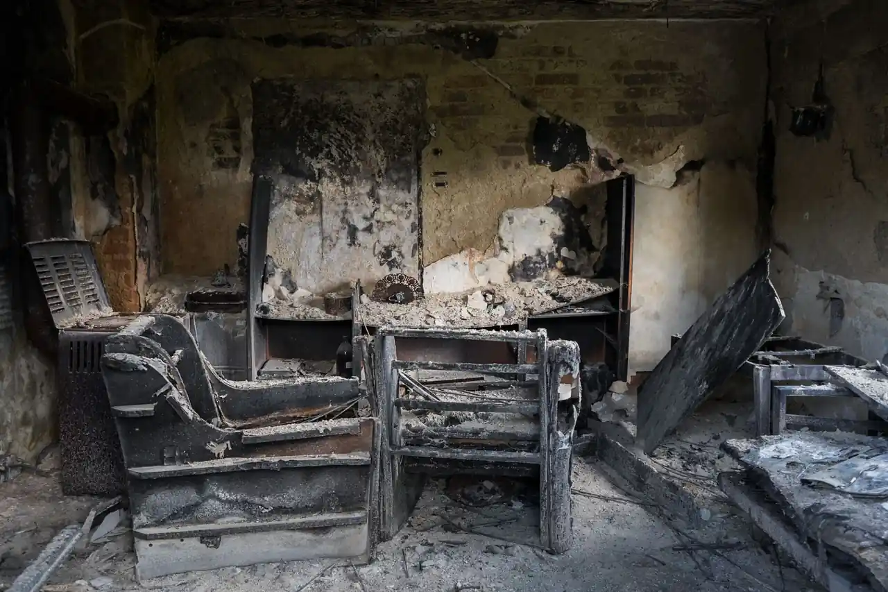 Fire Damage Restoration Medina team at work